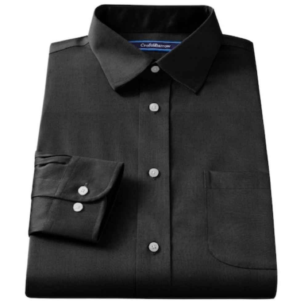 Croft & Barrow Dress Shirt Classic Fit Easy Care